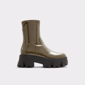 Aldo Grandsole - Lug Sole Stiefeletten Khaki | KQT-317025