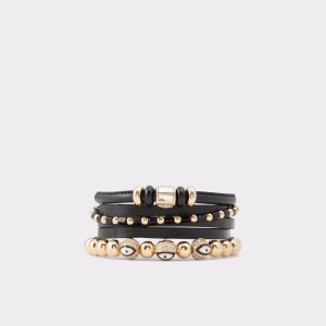 Aldo Gwoeld Armband Schwarz Gold Mehrfarbig | HMY-871406