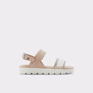 Aldo Hailey Flache Sandal - Lug Sole Sandalen Hellrosa | VLH-869245