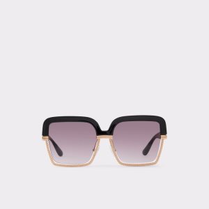 Aldo Halaeraen Sonnenbrille Schwarz Gold Mehrfarbig | QMR-396015