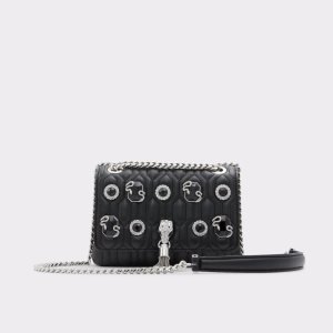 Aldo Heirloom Clutch Tasche Schwarz | ZYC-634891