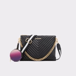 Aldo Henie crossbody taschen Schwarz | QGI-490852