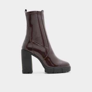 Aldo Ilanna - Lug Sole Stiefeletten Dunkelbraun | CMO-081637