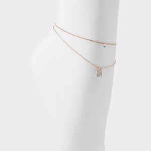 Aldo Jaydon Fußkettchen Gold Mehrfarbig | SEL-269780