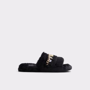 Aldo Jennanalia Hausschuhe Schwarz Gold Mehrfarbig | YGB-473812