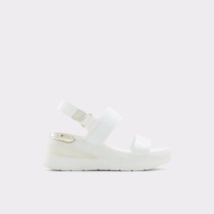 Aldo Jennerena Wedge Sandal - Wedge Sandalen Weiß | AKP-549683