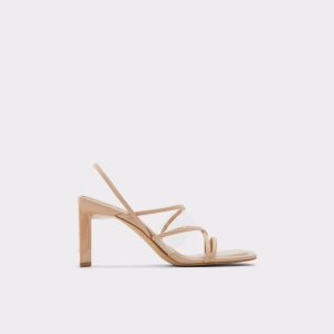 Aldo Jennifer Riemchen Absatz Sandal - Cup Sole Sandalen Beige | JBM-596740