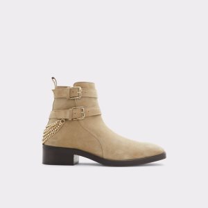 Aldo Kairi Stiefeletten Dunkelbeige | SWD-679580