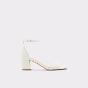 Aldo Kedeaviel High Sandal Blockabsatz Weiß | VKH-985614