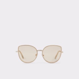 Aldo Kedira Cat Eye Sonnenbrille Gold | LCW-023781