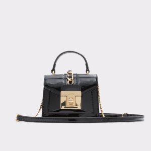 Aldo Kentwell Top Handle Handtasche Schwarz | LKF-423910