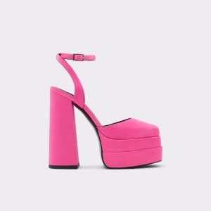 Aldo Kersaudy Riemen Absatz - Plateforme Plateauschuhe Hellrosa | FXK-205364