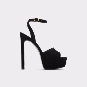 Aldo Koresean Absatz Sandal - Stiletto Plateauschuhe Schwarz | ZEY-328405