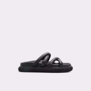 Aldo Kutshina Badelatschen Sandal Sandalen Schwarz | HAF-940768