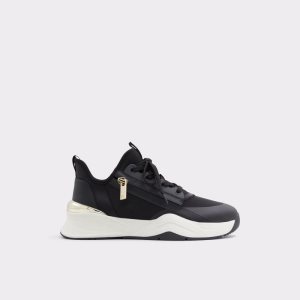 Aldo Labedar Wedge - Jogger Sole Sneakers Schwarz | OZV-085296