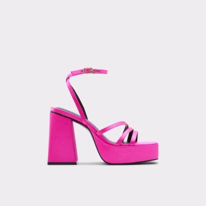 Aldo Landabriver Riemchen Absatz Sandal - Plateforme Plateauschuhe Hellrosa | LIQ-305687