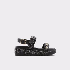Aldo Lapalma Wedge Sandal - Flatform Sandalen Schwarz | MWS-723568