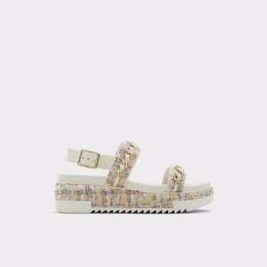 Aldo Lapalma Wedge Sandal Sandalen Beige | TJS-589047