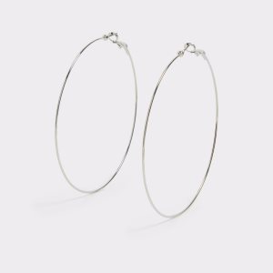 Aldo Leota Hoop Ohrringe Silber | KVT-589473