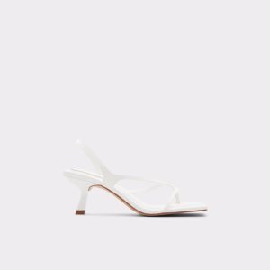 Aldo Loni Riemchen High Sandal - Hohe Schuhe Weiß | LRF-563740