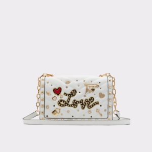 Aldo Lovetruly crossbody taschen Weiß | YCX-302694