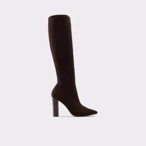Aldo Lowereast Hohe Stiefel Dunkelbraun | JHU-489513
