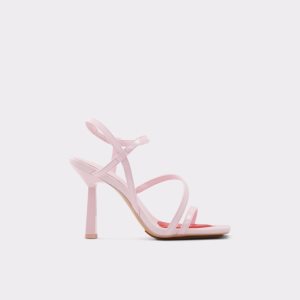 Aldo Luvly Riemchen High Sandal - Stiletto Hohe Schuhe Rosa | VDJ-037964