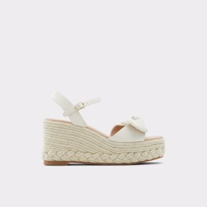 Aldo Macrama Wedge Sandal - Wedge Sandalen Weiß | ZPG-345670