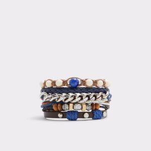 Aldo Maenflex Armband Weiß Navy | GNU-817059