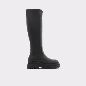 Aldo Majorr Knee-high - Lug Sole Hohe Stiefel Schwarz | UCX-193854