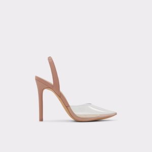 Aldo Marie Sling Back High - Stiletto Hohe Schuhe Beige | DOB-103579