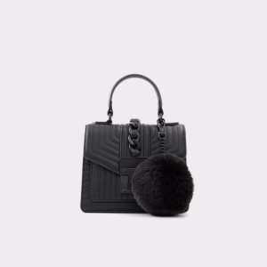 Aldo Minijerilini Top Handle Handtasche Schwarz | QMG-461392