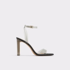 Aldo Miracia Absatz Sandal Sandalen Schwarz | QLF-532461