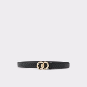 Aldo Morewan Gürtel Schwarz Gold Mehrfarbig | AVQ-579102