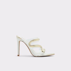 Aldo Najash Riemchen Absatz Sandal - Stiletto Sandalen Weiß | ZPM-485201