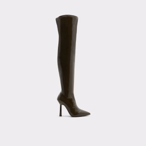 Aldo Nella Over-the-knee Hohe Stiefel Khaki | ORV-056489