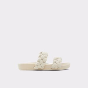 Aldo Oaka Badelatschen Sandal Sandalen Weiß | GTP-875942