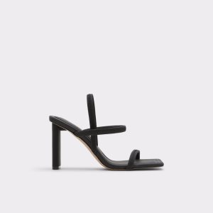 Aldo Okurra Riemchen Absatz Sandal Blockabsatz Schwarz | ILC-648951