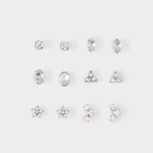 Aldo Oleratha Stud Ohrringe Silber Mehrfarbig | ZLA-907132