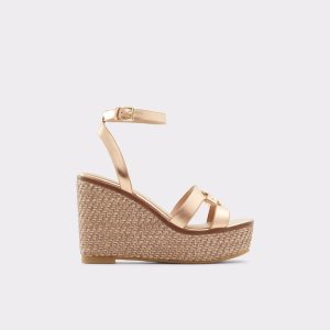 Aldo Onan Wedge Sandal - Wedge Sandalen Rosa | LBD-132560