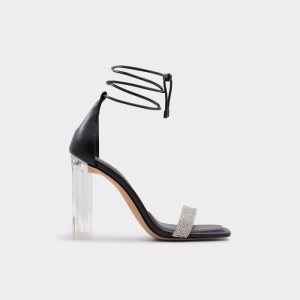Aldo Onardonita Absatz Sandal - Cup Sole Blockabsatz Schwarz | SAI-602971