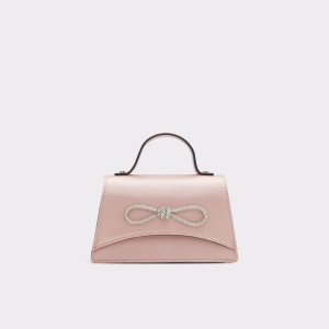 Aldo Papioni Top Handle Handtasche Hellrosa | VJX-634291