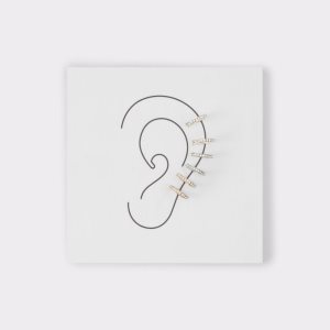 Aldo Qardojar Cuff Ohrringe Metal Mehrfarbig | PMH-154978