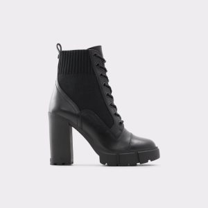 Aldo Rebel - Lug Sole Kampfstiefel Schwarz | SYR-981342