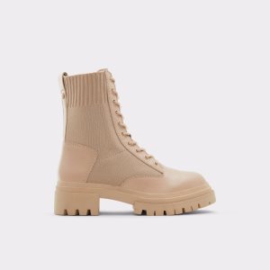 Aldo Reflow - Lug Sole Kampfstiefel Beige | POS-761432