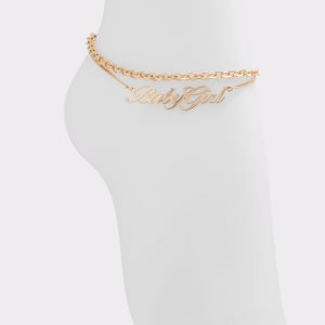 Aldo Rulassa Fußkettchen Gold | KTN-842617