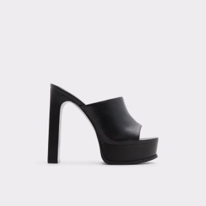 Aldo Savilla Absatz Mule - Plateforme Plateauschuhe Schwarz | WDM-208594