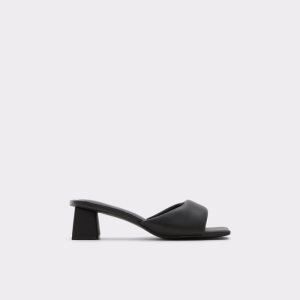 Aldo Simalia Absatz Mule Blockabsatz Schwarz | KDJ-316045