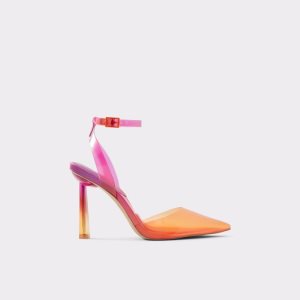 Aldo Solara Riemchen Absatz - Stiletto Hohe Schuhe Rosa | MNS-182497