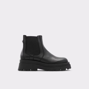 Aldo Stompd - Lug Sole Chelsea Boots Schwarz | HAF-645079